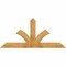 Ekena Millwork Richland Rough Sawn Timber Gable Bracket, Western Red Cedar, 72"W x 33"H x 2"D x 6"F, 11/12 Pitch GBW072X33X0206RIC00RWR - alternate 1